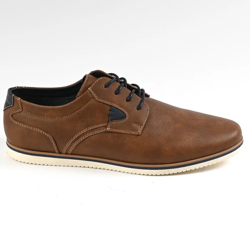 Derbies, Chaussures De Ville|STREET LIFE Derbies Homme Marron