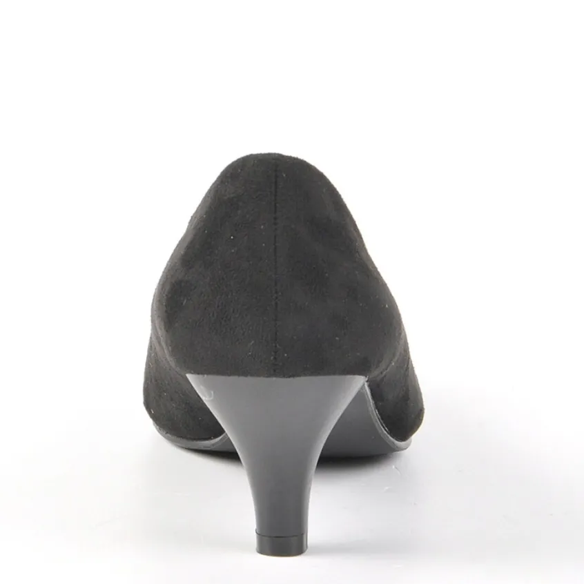 Escarpins|VICE VERSA Escarpins Femme Aspect Velours Noir