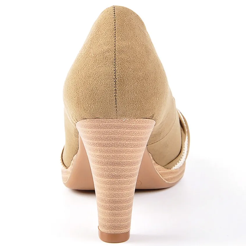 Escarpins|ANA LUNA Escarpins Kaki
