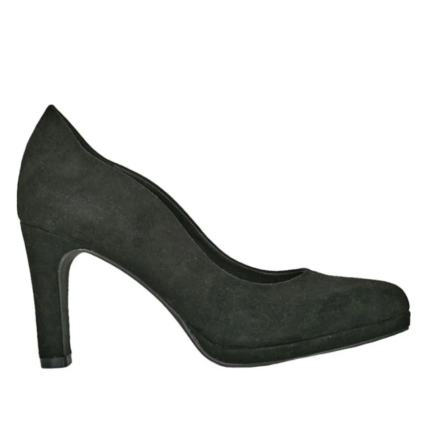 Escarpins|MASCARA Escarpins Pointus Femme Suedine Noir