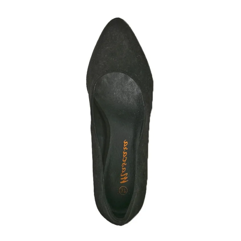 Escarpins|MASCARA Escarpins Pointus Femme Suedine Noir