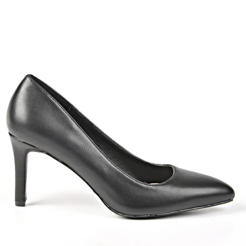 Escarpins|MASCARA Escarpins Talon Fin Noir