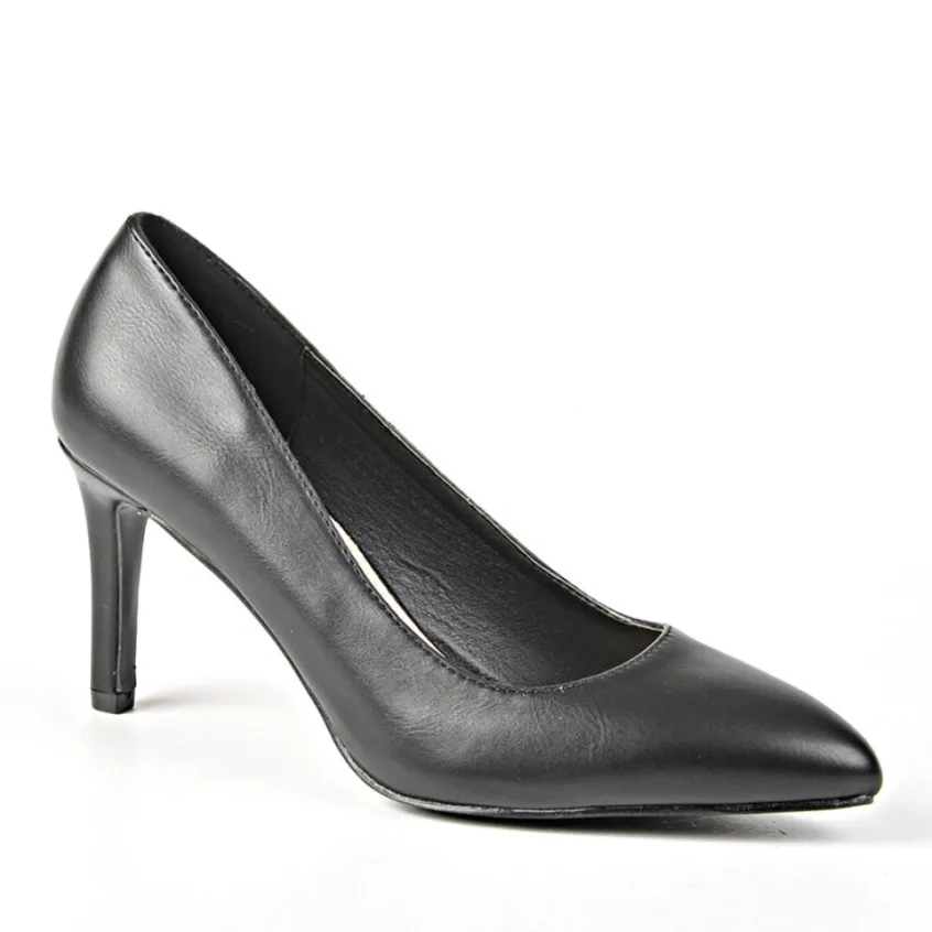 Escarpins|MASCARA Escarpins Talon Fin Noir