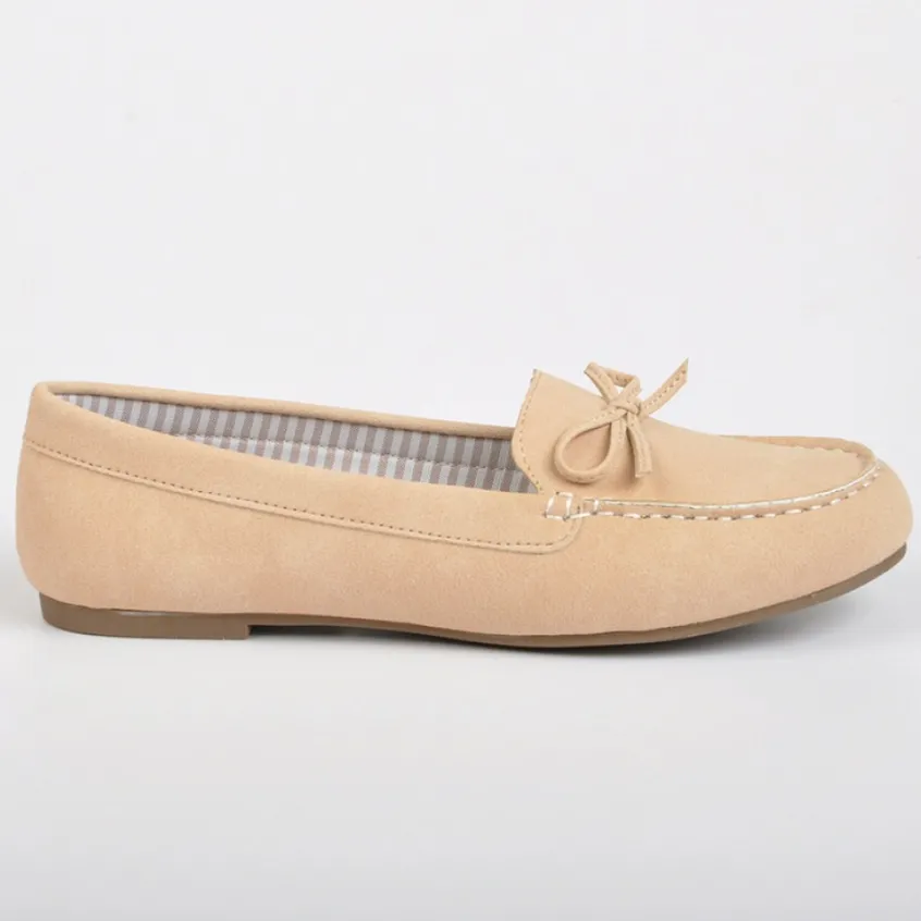 Mocassins|VICE VERSA Mocassins Avec Noeuds Beige