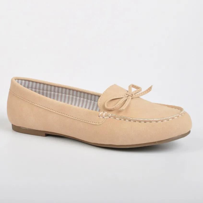 Mocassins|VICE VERSA Mocassins Avec Noeuds Beige
