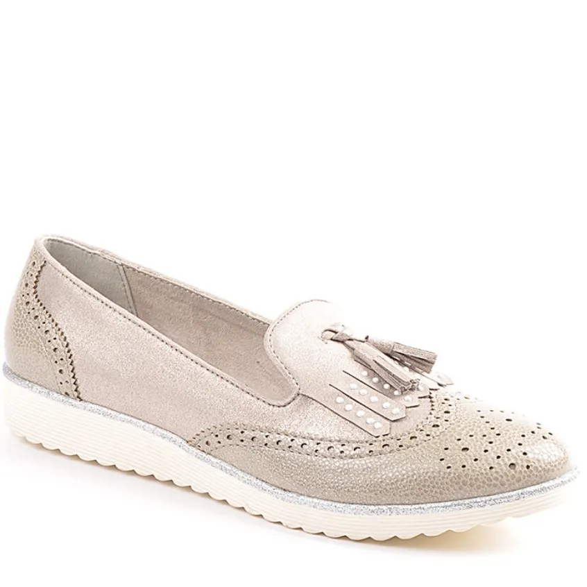 Mocassins|ANA LUNA Mocassins Avec Pampilles Gris