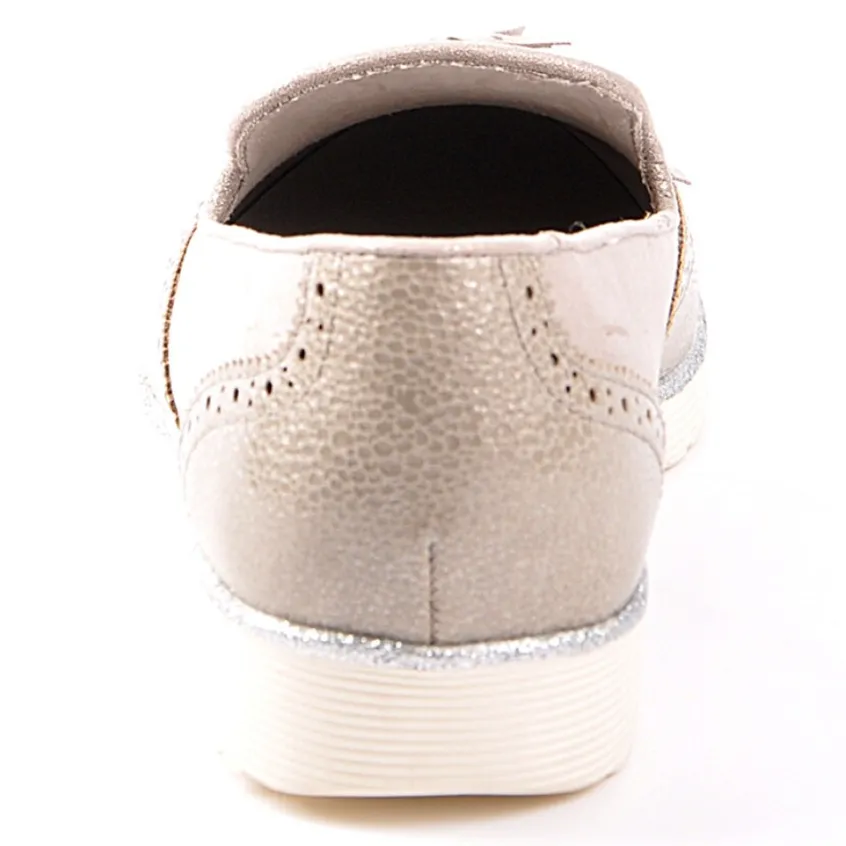 Mocassins|ANA LUNA Mocassins Avec Pampilles Gris