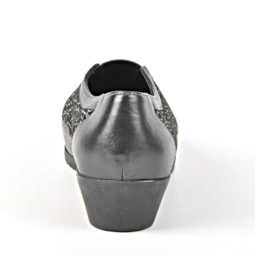 Chaussures Confort|LADY CONFORT Mocassins Confort Noir