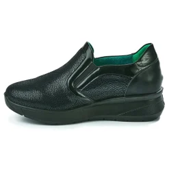 Chaussures Confort|ECO BIO VEGAN Mocassins Femme Confort Noir