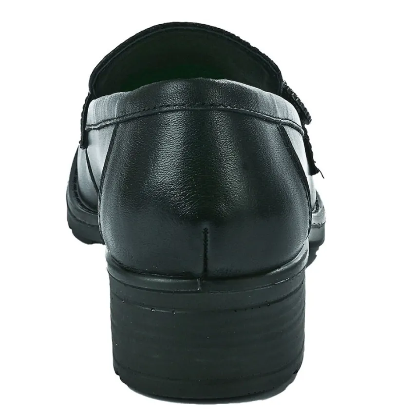Chaussures Confort|SCALINA Mocassins Femme Noir