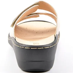 Chaussures Confort|FLEX'IS Mules A Talons Beige