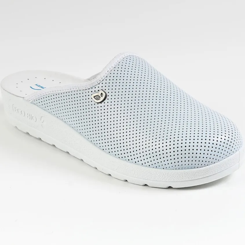 Chaussures Confort|ECO BIO SANITAL Mules Femme Eco Bio Memorisy Bleu