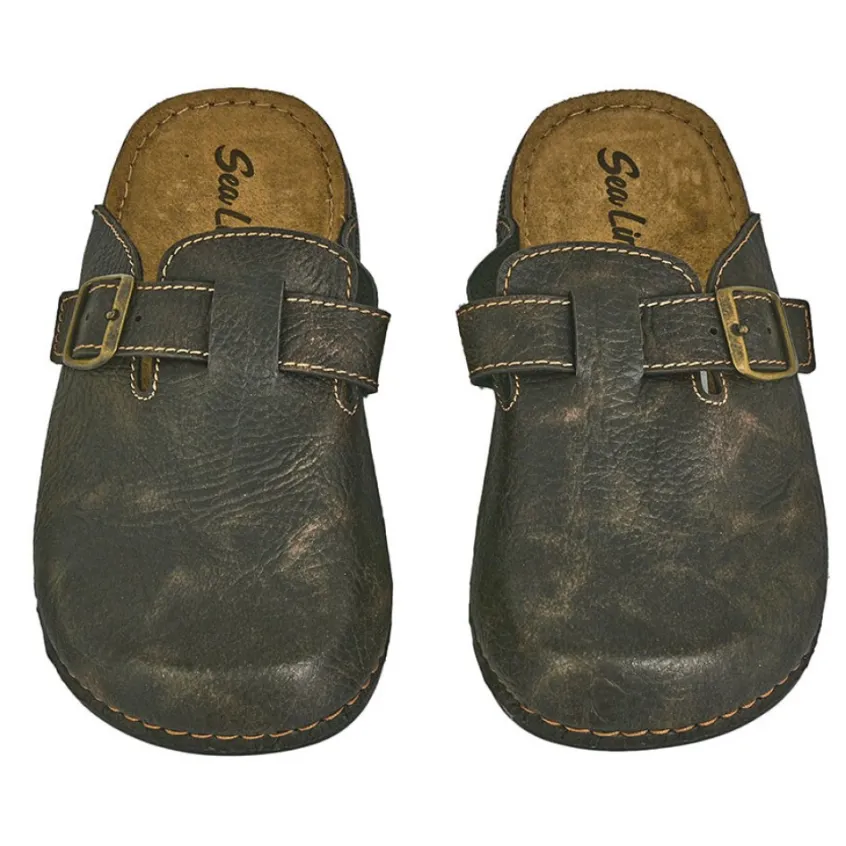 Mules, Tongs|SEALINE Mules Marron