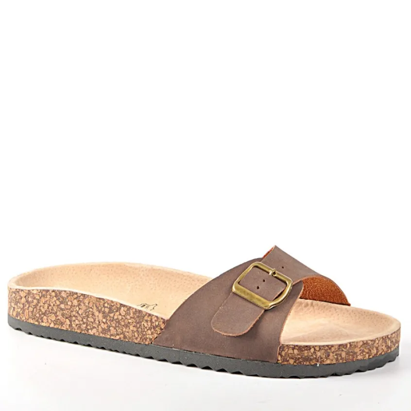 Mules, Tongs|SEALINE Mules Semelles Anatomiques Marron
