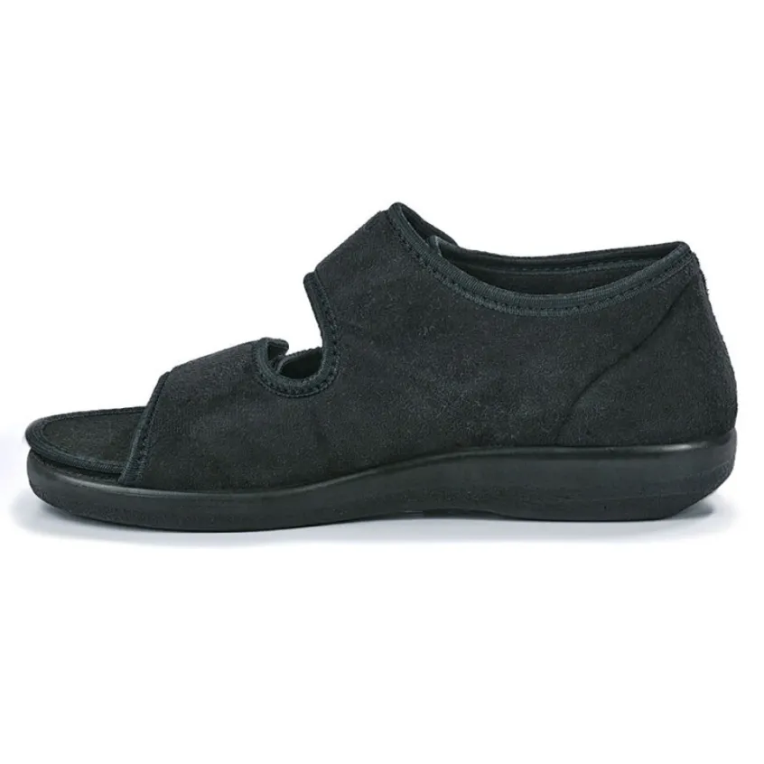 Chaussures Confort|ORTOMED Sandales Femme Noir