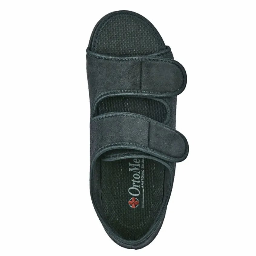 Chaussures Confort|ORTOMED Sandales Femme Noir