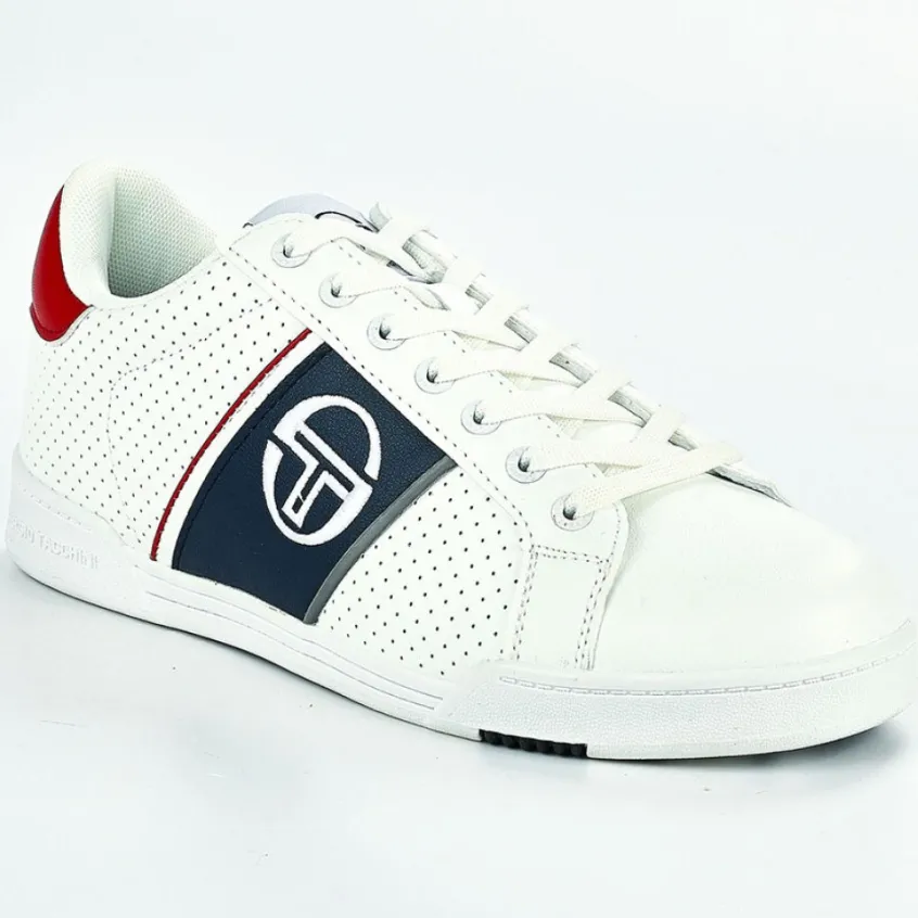 Baskets, Sneakers|SERGIO TACCHINI Sneakers Homme Parigi Classic Ltx Mpc Tacchini Blanc