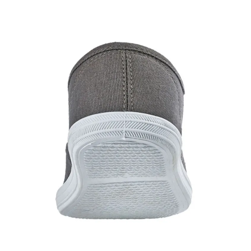 Baskets, Sneakers|STREET LIFE Tennis Femme En Toile Grise A Strass