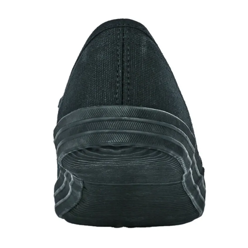Baskets, Sneakers|STREET LIFE Tennis Femme Noir Unie