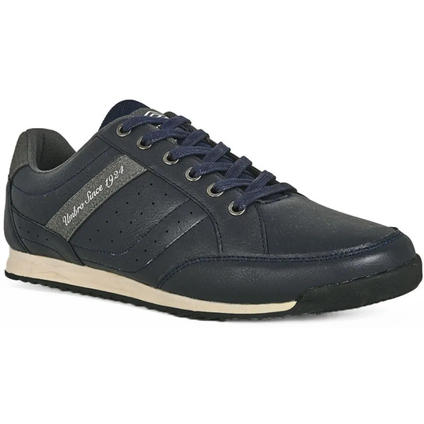 Baskets, Sneakers|UMBRO Tennis Homme Bleu Marine Um Livan Net