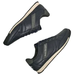 Baskets, Sneakers|UMBRO Tennis Homme Bleu Marine Um Livan Net
