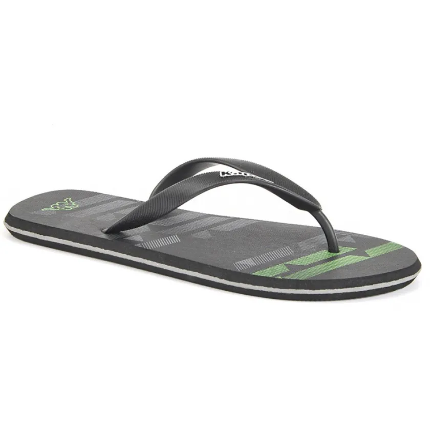 Mules, Tongs|KAPPA Tongs Homme Noir